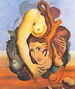 Ismael Nery Composicao Surrealista painting